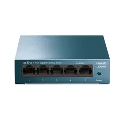 TP-LINK LS105G 5-Port 10/100/1000Mbps Desktop Network Switch