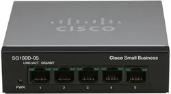 Cisco SG100D-05 NA Small Business Unmanaged 5 Ports Switch