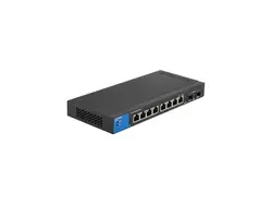 Linksys LGS310C 8-Port Managed Gigabit Ethernet Switch with 2 1G SFP Uplinks
