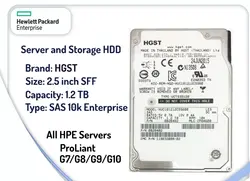 هارد سرور هیتاچی HGST 1.2TB SAS 10k مدل HVC101212CSS600