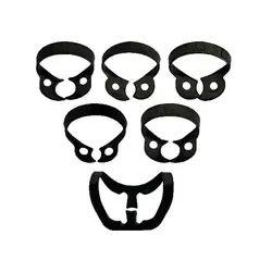 ست کلمپ تیتانیومی 6 عددی برند Charisma
