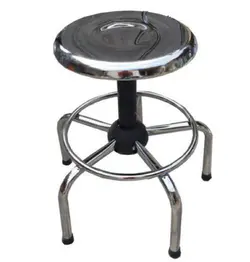 صندلي تابوره جک دار ساده ثابت کف فلز - J101