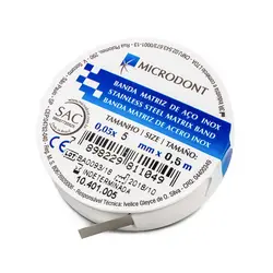 نوار ماتریکس رولی فلزی برند MicroDont
