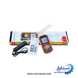 دماسنج و رطوبت سنج غلات و علوفه بنتک مدل BENETECH GM640 - تست ابزار