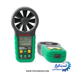 جریان سنج باد دیجیتال، CFM متر مستک مدل MASTECH MS 6252B - تست ابزار