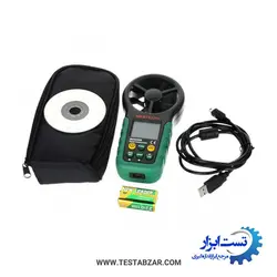 جریان سنج باد دیجیتال، CFM متر مستک مدل MASTECH MS 6252B - تست ابزار