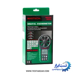 جریان سنج باد دیجیتال، CFM متر مستک مدل MASTECH MS 6252B - تست ابزار