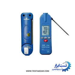 دماسنج آشپزی میله ای و مادون قرمز سی ای ام مدل CEM IR_98 - تست ابزار