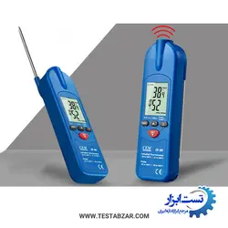 دماسنج آشپزی میله ای و مادون قرمز سی ای ام مدل CEM IR_98 - تست ابزار