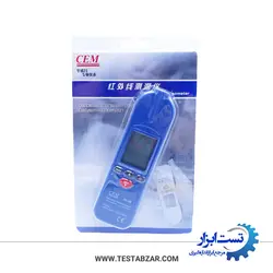 دماسنج آشپزی میله ای و مادون قرمز سی ای ام مدل CEM IR_98 - تست ابزار