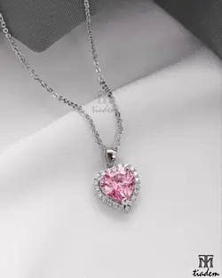 نیم‌ست قلب صورتی کد SNE170