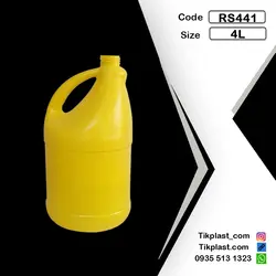 بطری و گالن 4 لیتری سفید کننده ( جرمگیر ) پلاستیکی پلی اتیلن مرغوب + درب