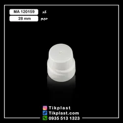 درب پلاستیکی بطری دهانشویه colgate ( کلگیت ) دهانه 28mm با رنگبندی | تیک پلاست