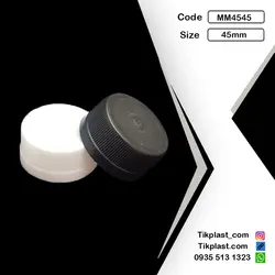 درب گالن و بطری پت و پلی اتیلن دهانه 45mm آب بند با رنگبندی | تیک پلاست