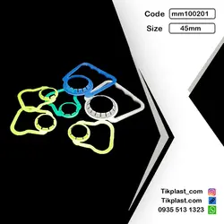 دستگیره بطری پت مقاوم و درجه 1 دهانه 45mm با رنگبندی | تیک پلاست