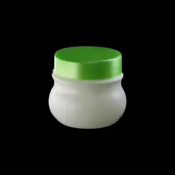 قوطی کرم 180 گرمی پلاستیکی پلی اتیلن با طراحی جدید + درب | تیک پلاست