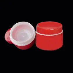 قوطی کرم معجزه دو جداره ( پاستور ) 25 گرمی خارجی + درب | تیک پلاست