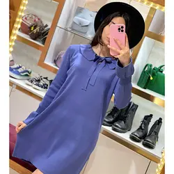 پیراهن بافت آستین عروسکی