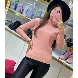 بافت یقه سه سانت کلاسیک