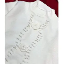 بافت آستین پف جلوگلدار