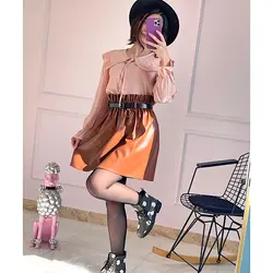 شومیز یقه عروسکی