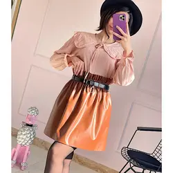 شومیز یقه عروسکی