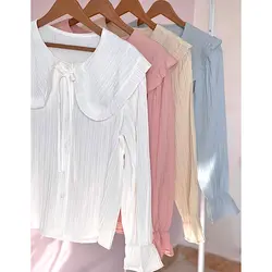 شومیز یقه عروسکی