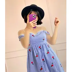 پیراهن یقه پرنسسی