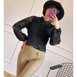 شومیز تمام دانتل ترک