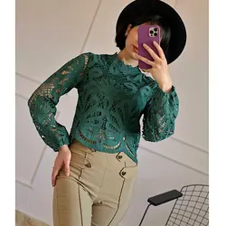 شومیز تمام دانتل ترک