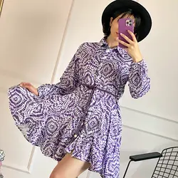 پیراهن اسپانیش آبرنگی