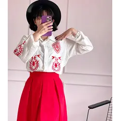 شومیز گلدوزی کرسپو