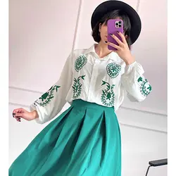 شومیز گلدوزی کرسپو