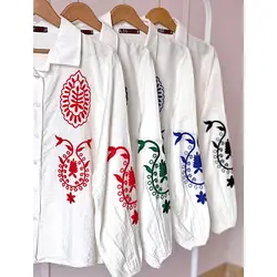 شومیز گلدوزی کرسپو