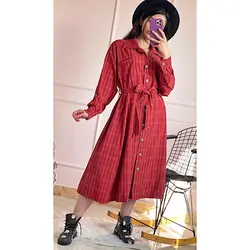 پیراهن ماکسی جلودکمه (کپی)