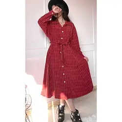 پیراهن ماکسی جلودکمه (کپی)