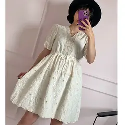 پیراهن خامه دوزی مرواریدی