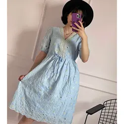 پیراهن خامه دوزی مرواریدی