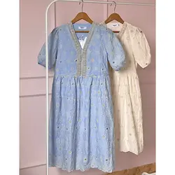 پیراهن خامه دوزی مرواریدی