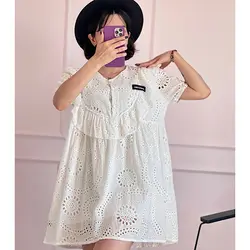 پیراهن خامه دوزی چیندار