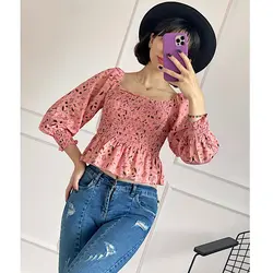 شومیز گلگلی دلبری