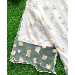 تیشرت بابونه سفید