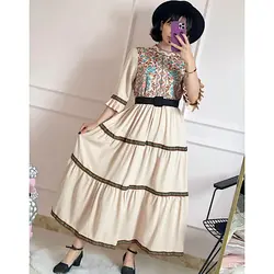 پیراهن ماکسی طرح سنتی