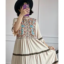 پیراهن ماکسی طرح سنتی