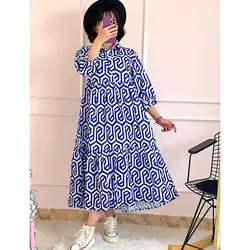 پیراهن بلند گندم