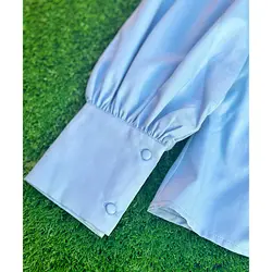 شومیز خامه دوزی آبی