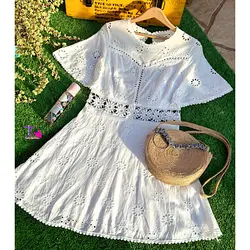 پیراهن خامه دوزی عروسکی جدید