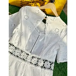 پیراهن خامه دوزی عروسکی جدید