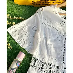 پیراهن خامه دوزی عروسکی جدید