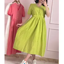 پیراهن خامه دوزی بلند